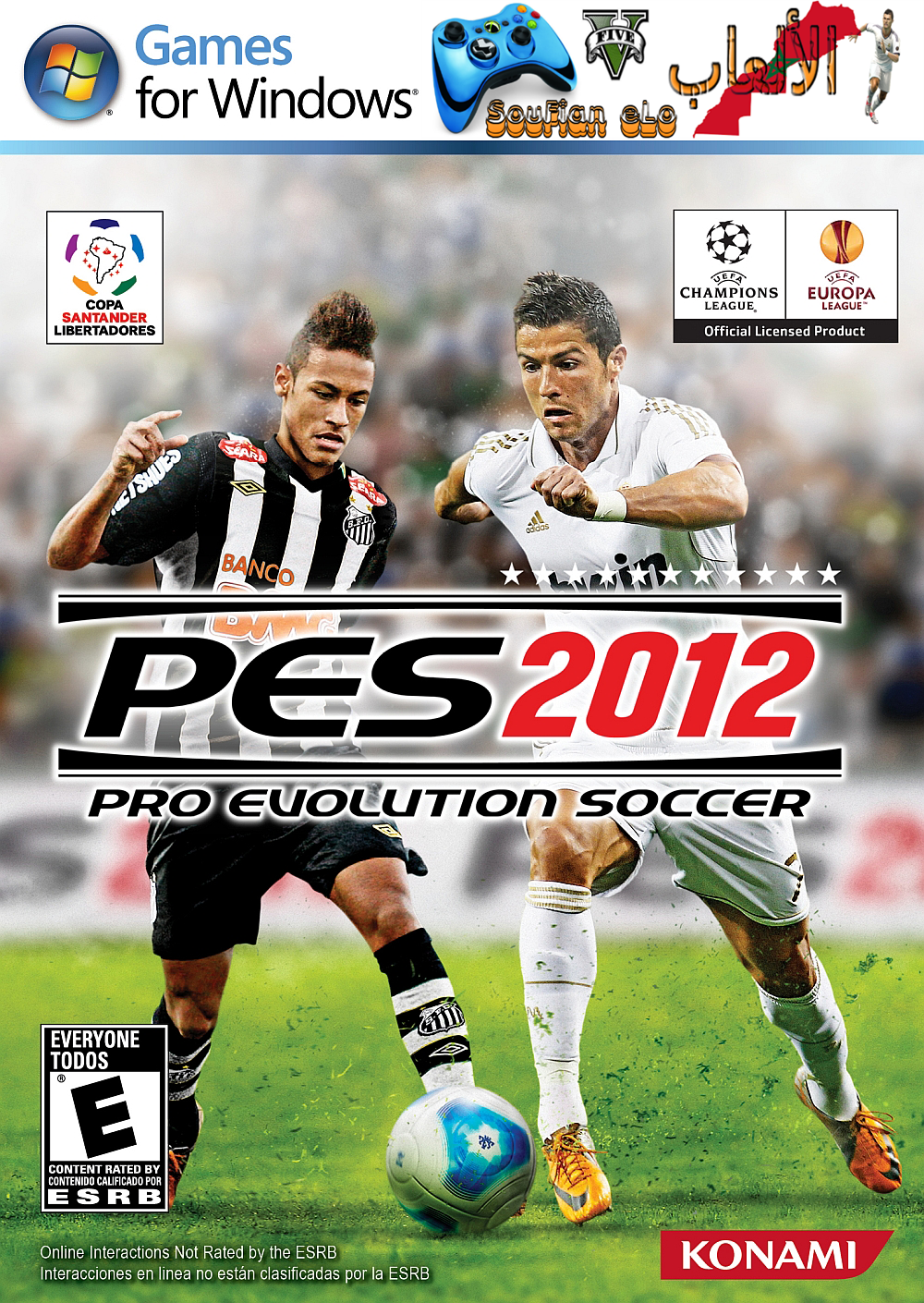 طريقة تحميل و تثبيت لعبة PES 2012 نسخة كاملة 