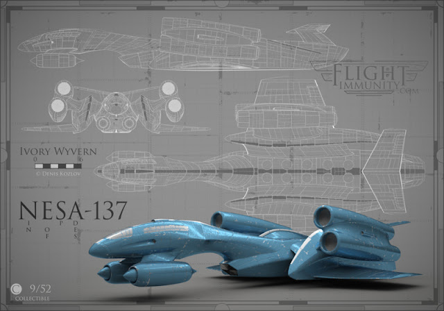 Flight Immunity by Denis Kozlov: collectible aircraft art with a steganographic twist (www.flightimmunity.com)