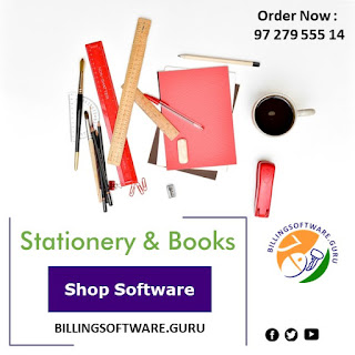 Stationery Business Software for Retail, Wholesale, Books and School Data Management with Billing Barcoding Accounting & Inventory Management