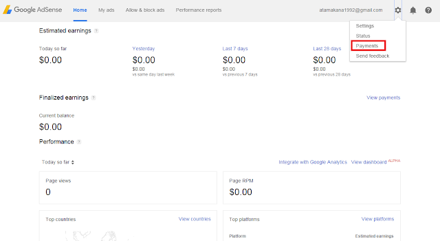 Cara mengubah nama dan alamat pembayaran Google AdSense