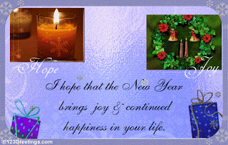Happy New Year Wish ecard