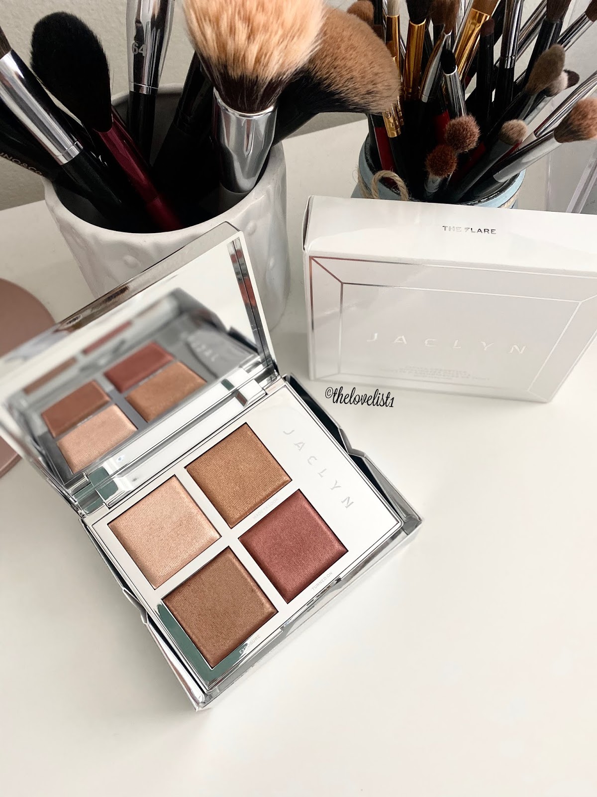 Product Review  Jaclyn Cosmetics Accent Light Highlighter Palette