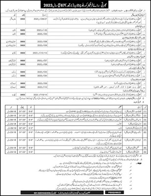 FC Balochistan Jobs | Fc Bln North Jobs 2023 (Batch-67)