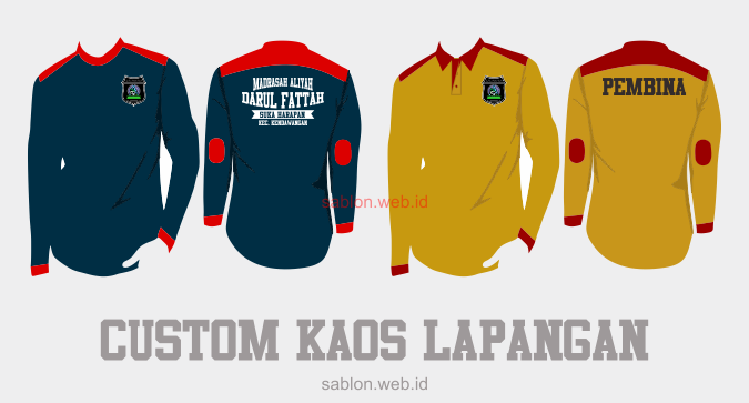 Model Baju Kaos Lapangan Pramuka Model Baju dan Gamis 2019 