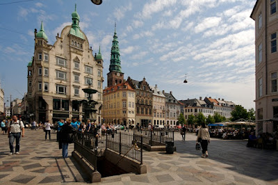 The Stroget in Copenhagen 