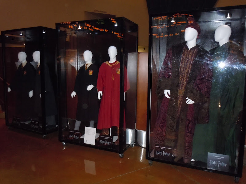 Harry Potter movie costume exhibit