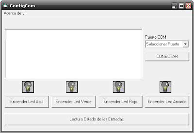 Software control PIC por puerto serie