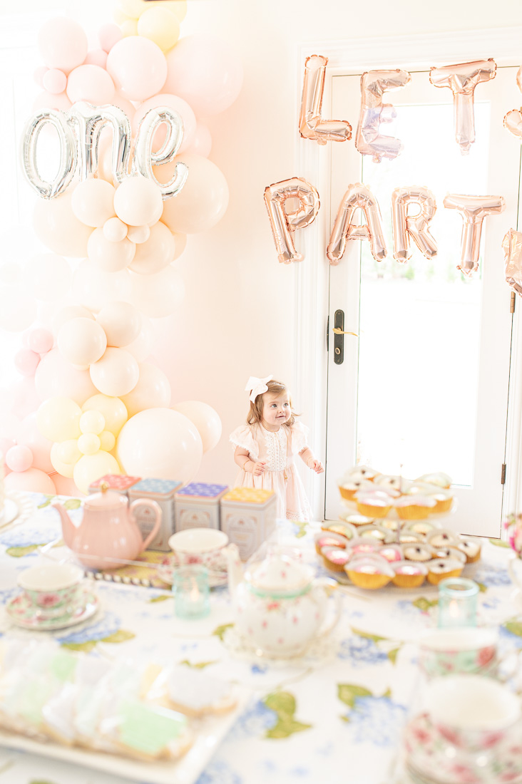 Tea party first birthday