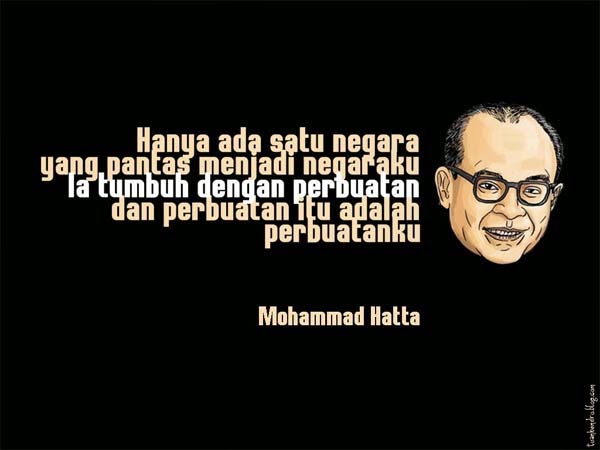 Kata-Kata Motivasi Bung Hatta - Berbagi Kata