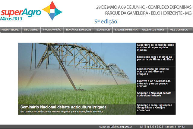 II Seminário Nacional de Agricultura Irrigada e Desenvolvimento Sustentável.