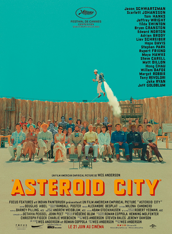 Asteroïd city disponible en DVD, Bluray Collector