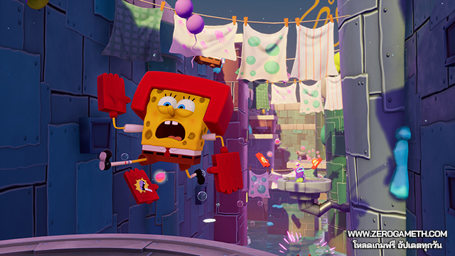 โหลดเกมฟรี SpongeBob SquarePants The Cosmic Shake