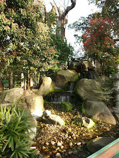 生魂神社の滝