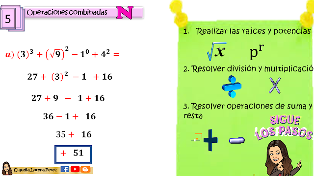 operaciones combinadas con raíces resuelto