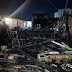 Grande incêndio destrói casas no bairro da Paz, em Manaus
