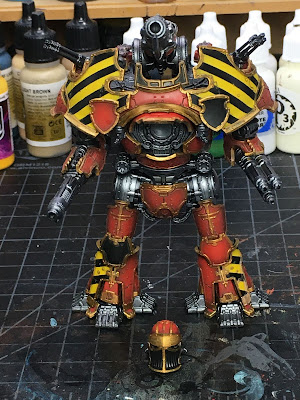 Legion Ignatum Warbringer Battle Titan for Adeptus Titanicus - WIP