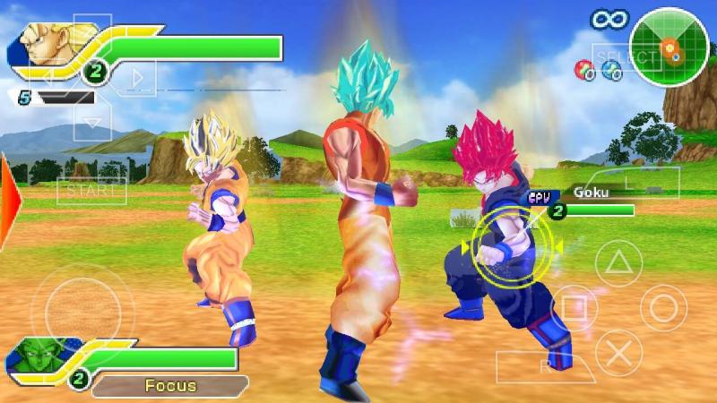 Dragon Ball Z Tenkaichi Tag Team ISO for PPSSPP