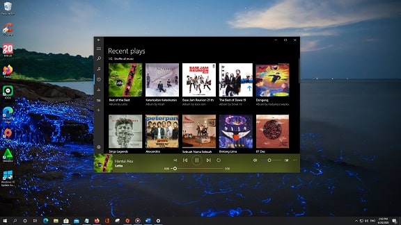 Cara Memasukan Album Musik/Lagu dari Komputer ke Aplikasi Music Groove Windows 10