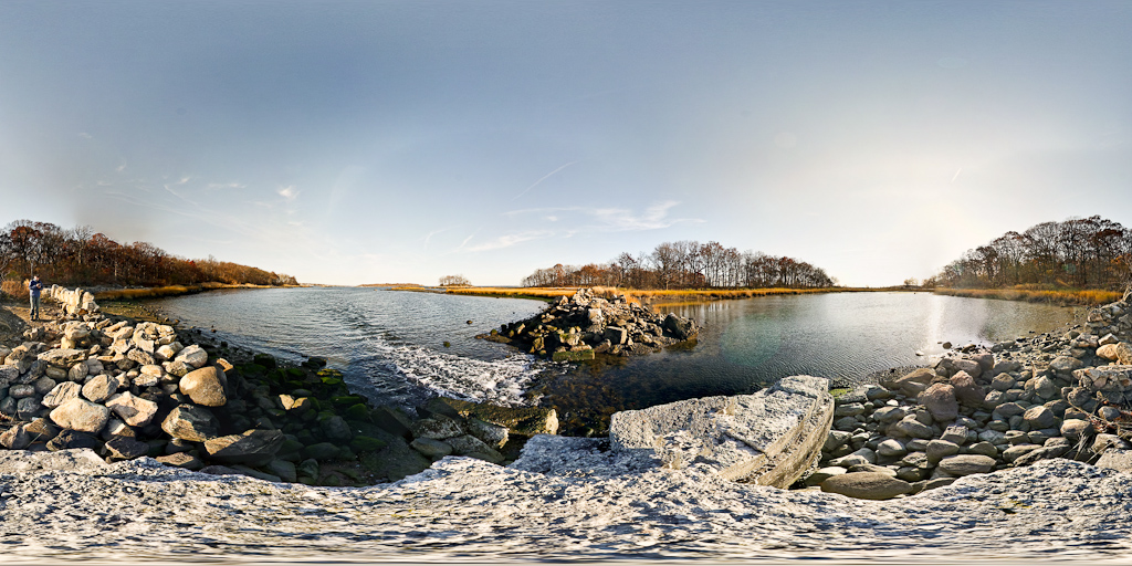 Pelham Bay Park. Hunter Island, Pelham Bay Park