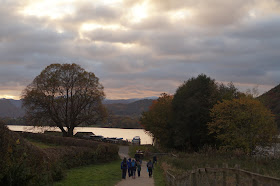 Pooley Bridge Ullswater Lake District in Autumn