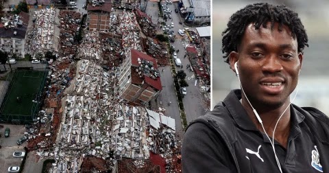 Former Chelsea player Christian Atsu still missing in Turkey's earthquake