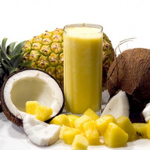 Virgin Pineapple Coconut Smoothie Recipe