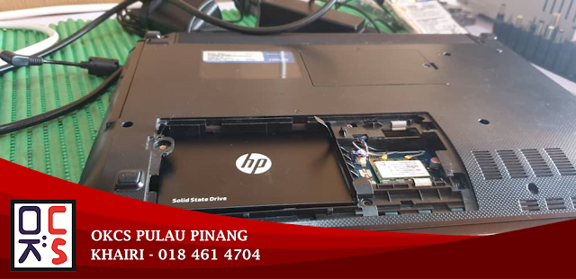 SOLVED : KEDAI REPAIR LAPTOP JELUTONG | ASUS K43U STUCK AT WINDOWS LOGO