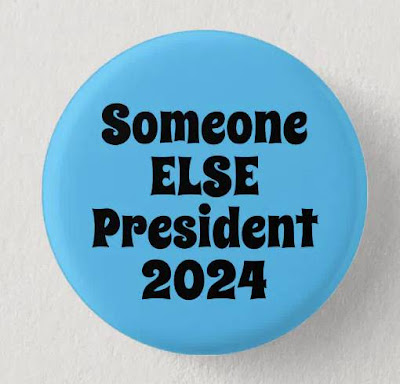 Someone Else President 2024 - button for Sale at Zazzle Gregvan