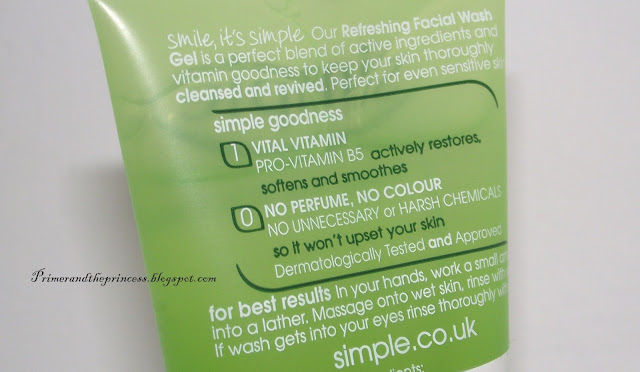 Simple Kind To Skin Refreshing Facial Wash Gel Review