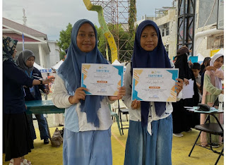 Aulia Muthahharah & Nur Azqiah Zahra dari SDN 7 Salotungo Bersinar di Babak Semifinal OPER 2024