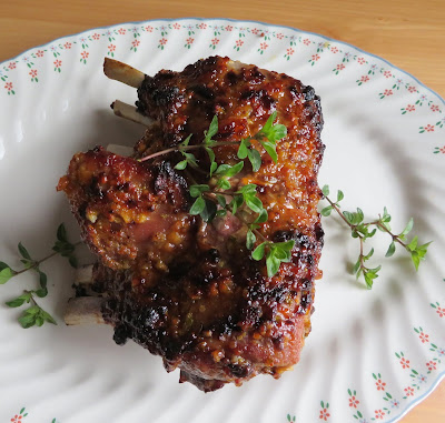 Apricot & Mustard Glazed Rack of Lamb