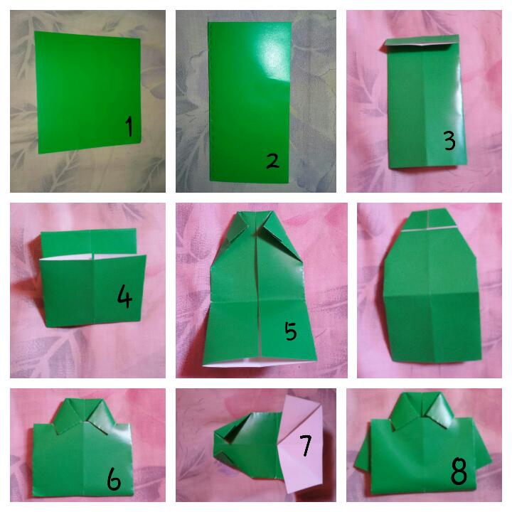  Cara  Melipat Baju  Kemeja Origami  Tutorial Origami  Handmade