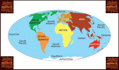  विश्व के महाद्वीप (Continents of the World)