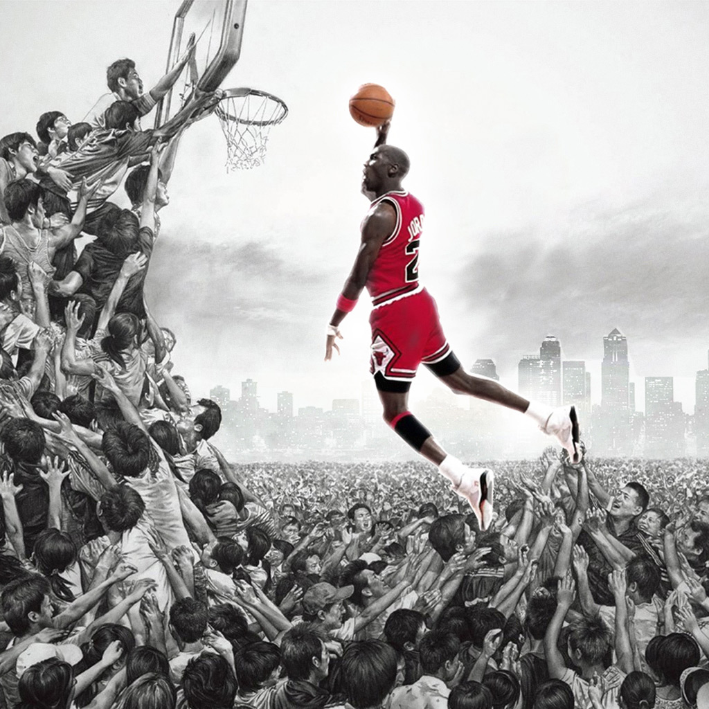 ... Jordan Wallpaper Dunk For Android: Michael Jordan iPad Wallpaper