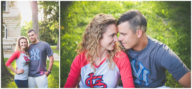 engagement session at St. Mary-of-the-Woods College