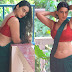 Mumbai Model Megha Shukla Hot Photoshoot In Green Saree..