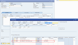 SAP Business One: Konsep Jurnal Pada SAP Business One