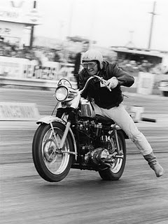 Vintage Harley Racing Photographs