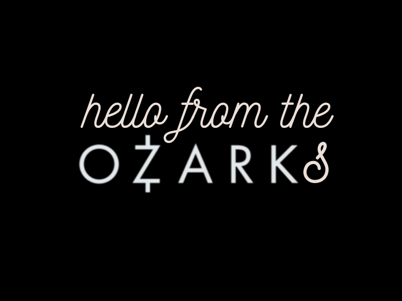Postcard from the Ozarks | biblio-style.com