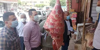 إستمرار الحملات التموينية للرقابة على الأسواق بمدينة طهطا