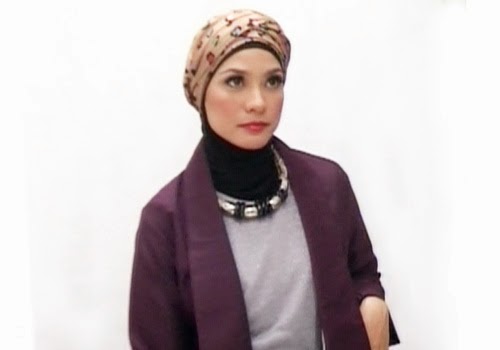 Jilbab Cantik Ala Artis Rachel Maryam