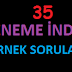 DENEME İNDİR | ÖRNEK SORULAR  35