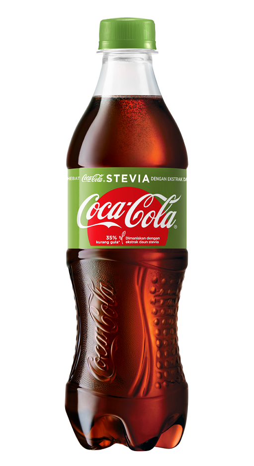 New Coca-Cola Stevia has 35% less sugar than the original ...