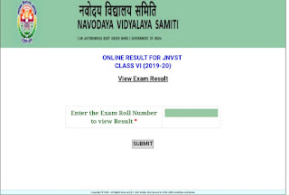 Jnvst Result 2019 Class 6 Wwwnavodayagovin Admission