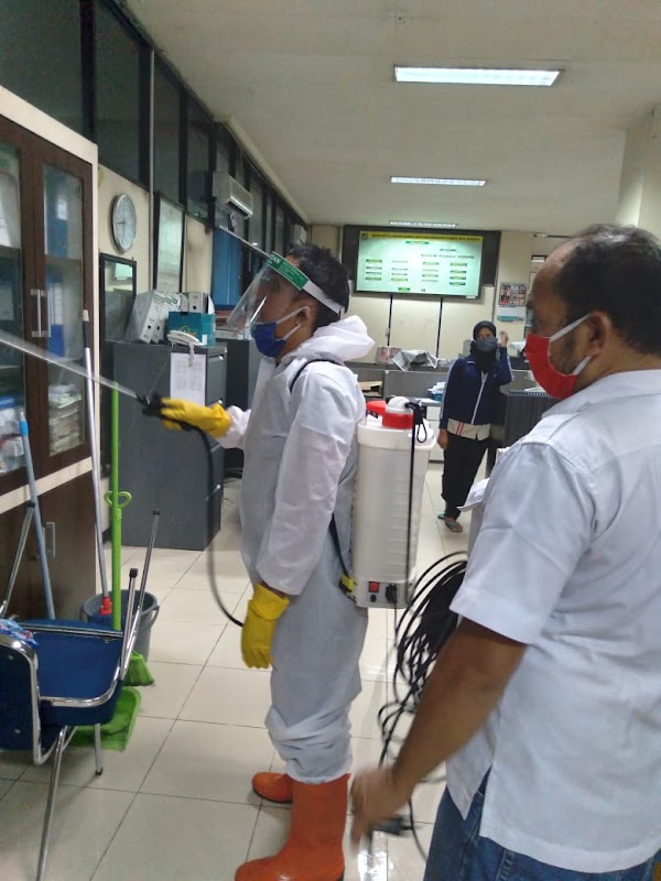 Akhyar Nasution Positif Covid-19, Kantor Wali Kota Disemprot Disinfektan