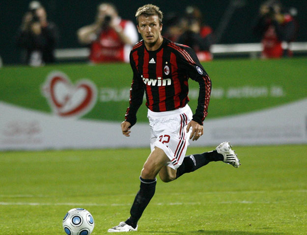 david beckham milan