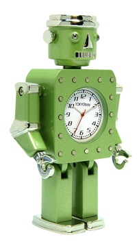 robot alarm clock