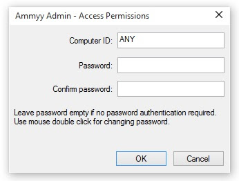 password ammy admin