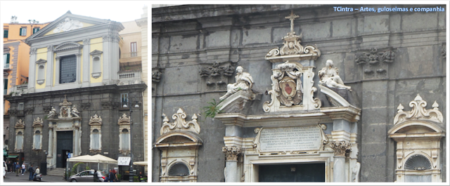 Napoli; experiência pessoal; Piazza Trieste e Trento; Igreja de San Ferdinando