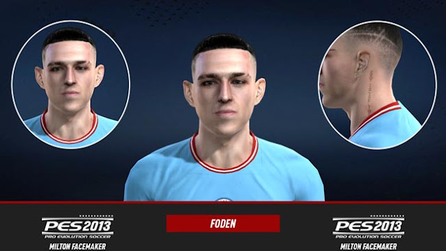 Phil Foden (Manchester City) 2023 For PES 2013